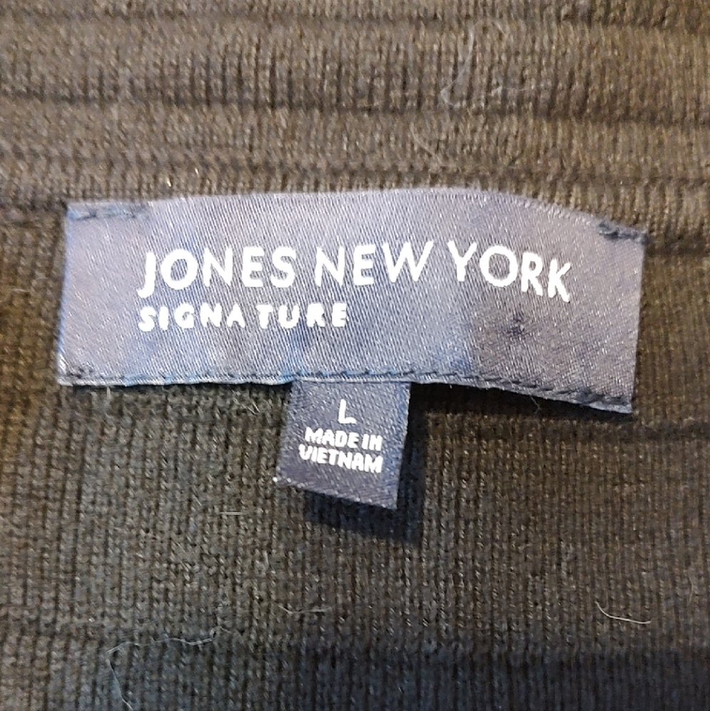 Jones New York Black Sweater Timeless Elegance